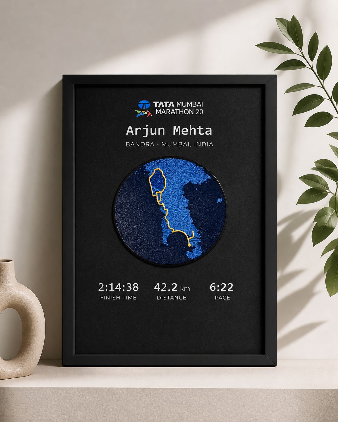 Your Run, Framed Forever.